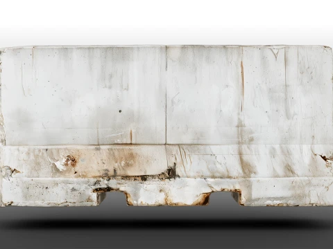 Jersey Barrier 3D Model