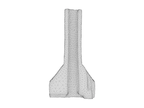 Jersey Barrier 3D Model