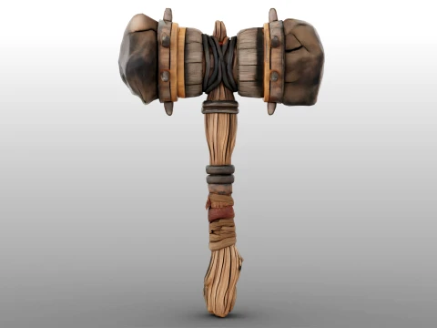 War Hammer 3D Model