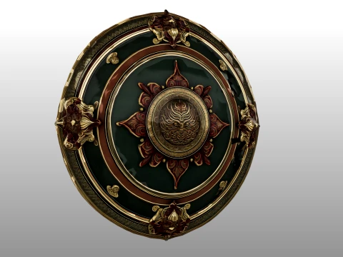 The Eternal Shield 3D Model