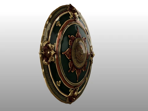 The Eternal Shield 3D Model