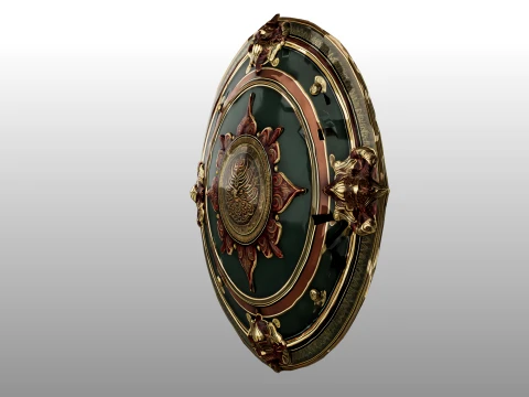 The Eternal Shield 3D Model