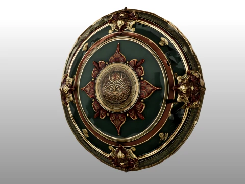 The Eternal Shield 3D Model