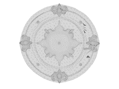 The Eternal Shield 3D Model