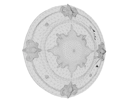 The Eternal Shield 3D Model