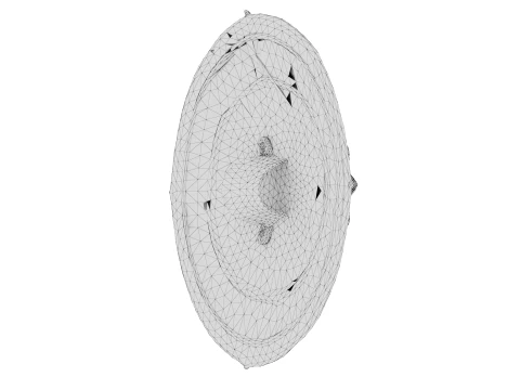 The Eternal Shield 3D Model