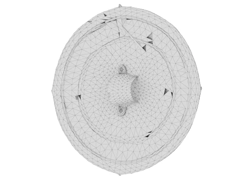 The Eternal Shield 3D Model