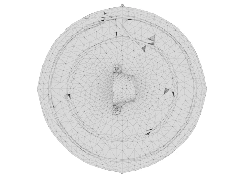 The Eternal Shield 3D Model