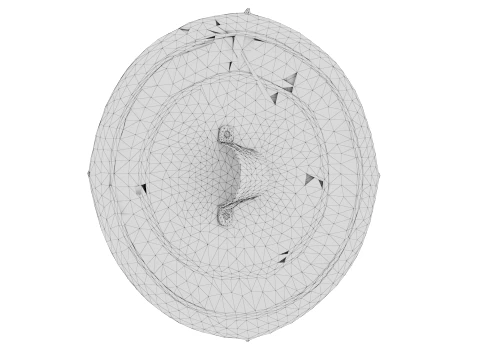 The Eternal Shield 3D Model