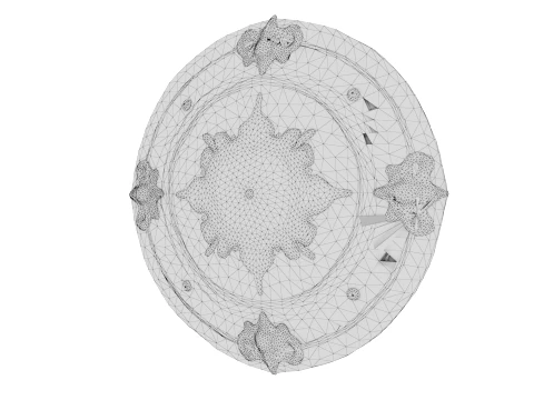 The Eternal Shield 3D Model