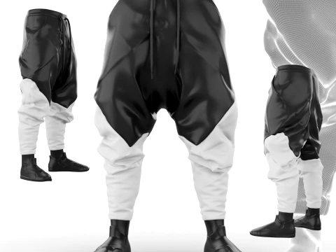 SweatPants Model 3D