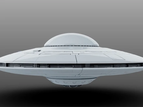 UFO 3D Model