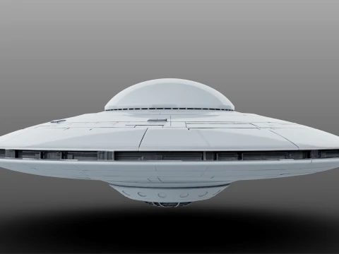 UFO 3D Model