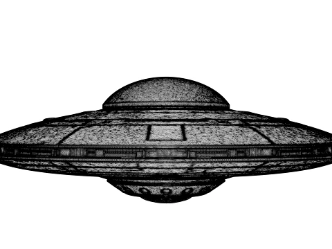 UFO 3D Model