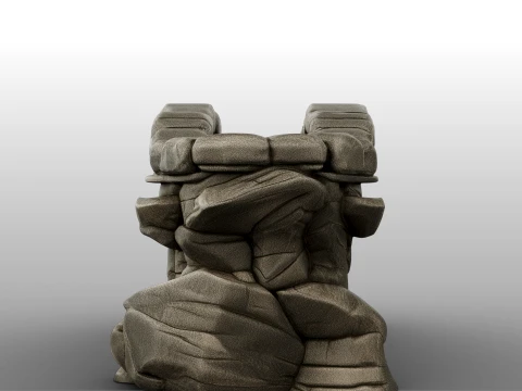 Old Stone Bridge 3D Model