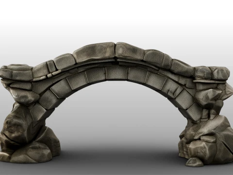 Old Stone Bridge 3D Model