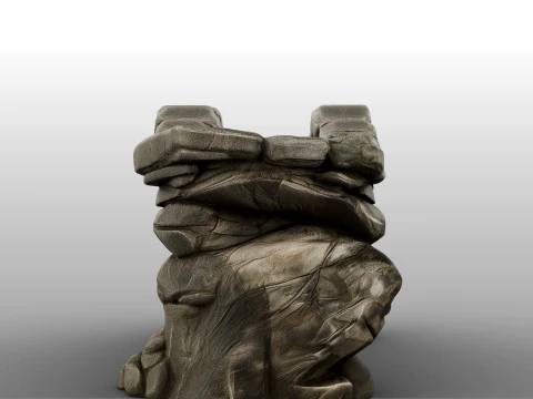 Old Stone Bridge 3D Model