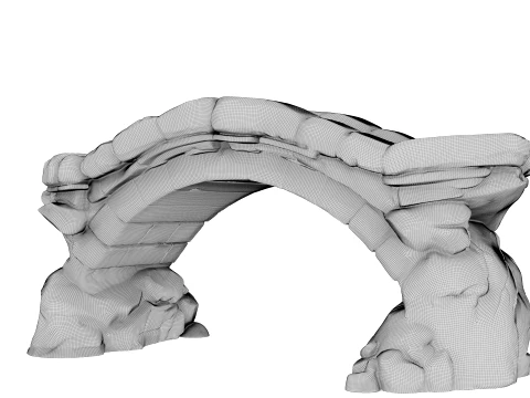 Old Stone Bridge 3D Model