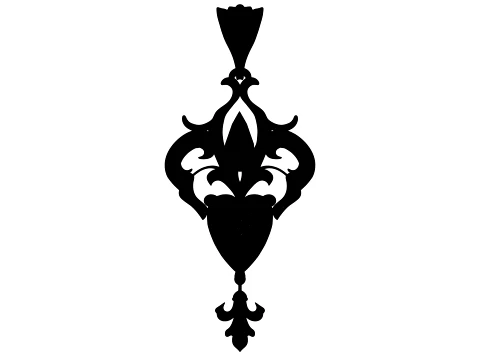 Roseheart Filigree Pendant 3D Model