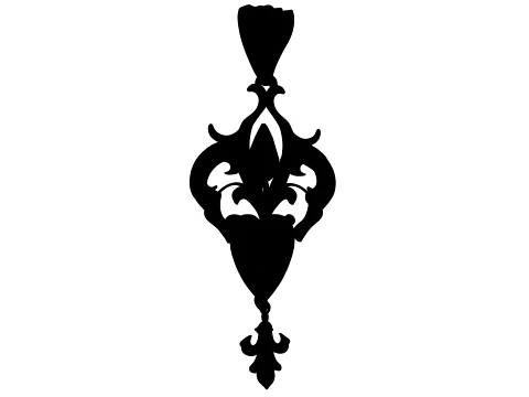 Roseheart Filigree Pendant 3D Model