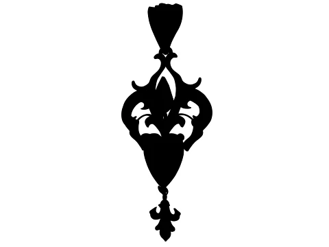 Roseheart Filigree Pendant 3D Model
