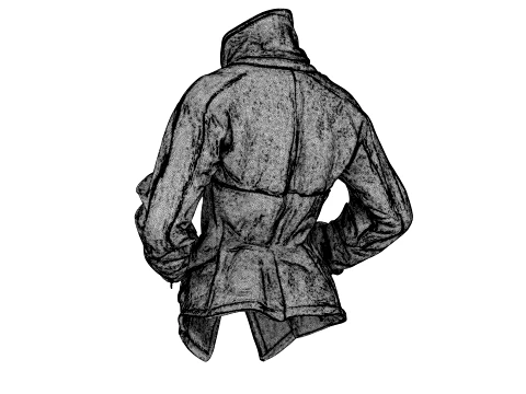 Phantom Denim Jacket 3D Model