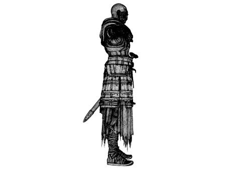 Character - Boneguard Warlord 3D Model