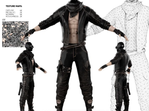 Rogue Rider Modello 3D