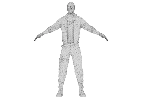 Rogue Rider 3D Model