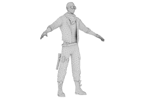 Rogue Rider 3D Model