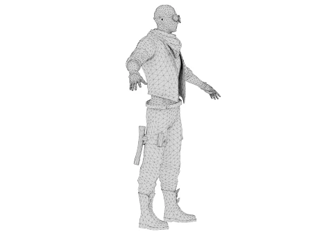 Rogue Rider 3D Model