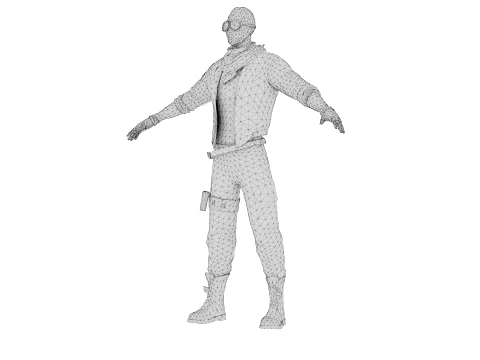 Rogue Rider 3D Model