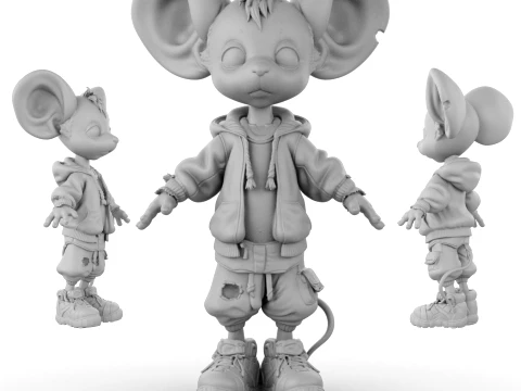 Toy - Urban Squeak - 3D Модель