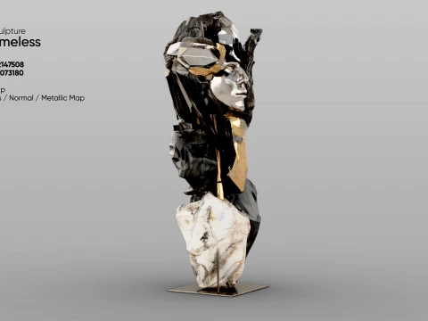 Abstract Sculpture - The Nameless 3D Model