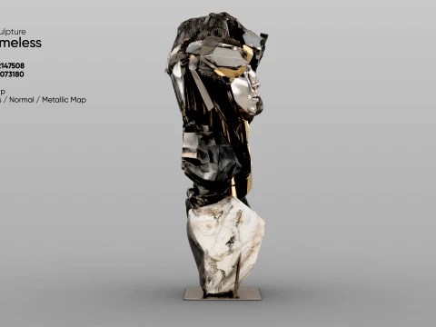 Abstract Sculpture - The Nameless 3D Model