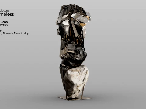 Abstract Sculpture - The Nameless 3D Model