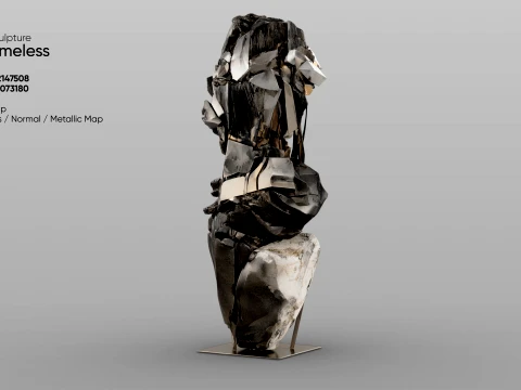 Abstract Sculpture - The Nameless 3D Model