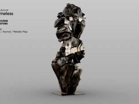 Abstract Sculpture - The Nameless 3D Model