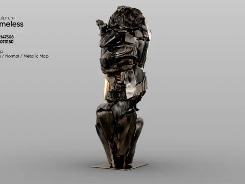 Abstract Sculpture - The Nameless 3D Model