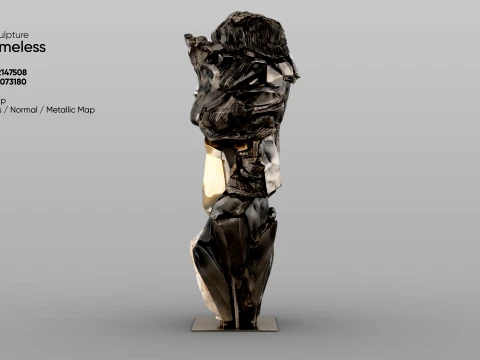 Abstract Sculpture - The Nameless 3D Model