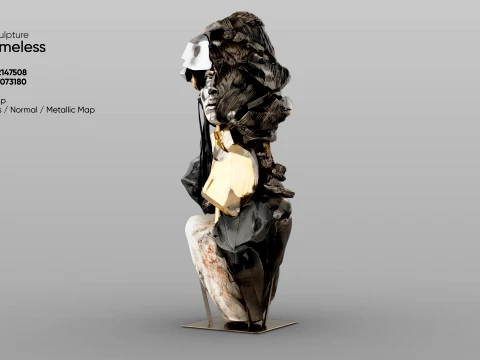 Abstract Sculpture - The Nameless 3D Model