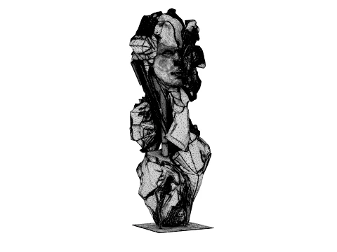 Abstract Sculpture - The Nameless 3D Model