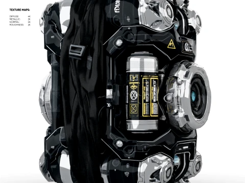 Cyberpack Lens 3D 모델