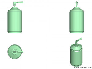 can sprayer type 1 3D Model