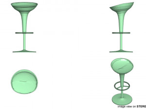 barstool type 1 3Dモデル