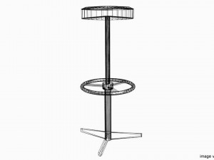 barstool type 2 3D 모델