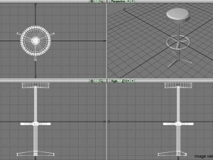 barstool type 2 3D 모델