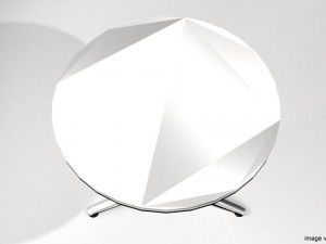rounded table Modello 3D