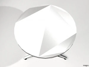 abgerundeter Tisch 3D Modell