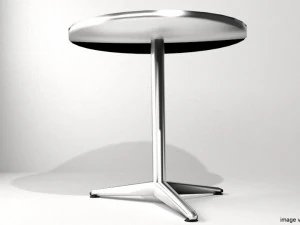 abgerundeter Tisch 3D Modell